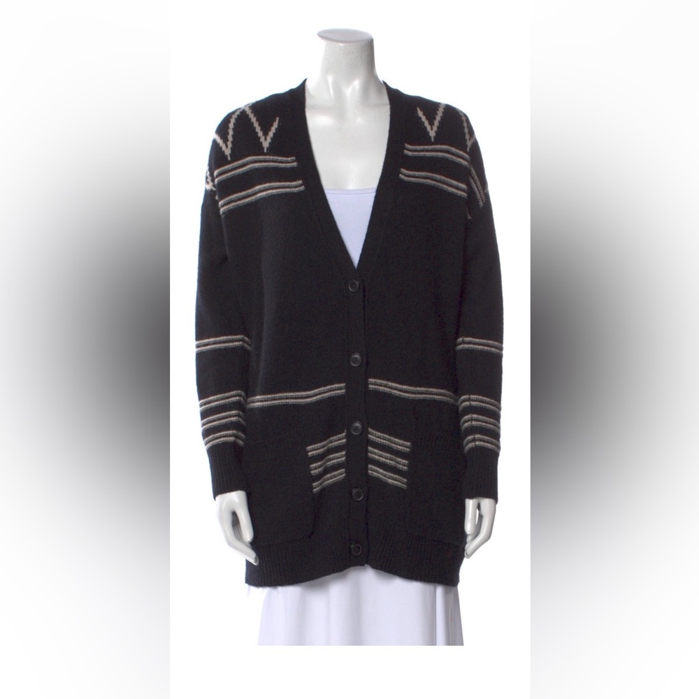 Skull Cashmere Graphic Crewneck Sweater